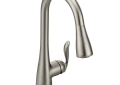 Moen® 7594SRS Arbor® Kitchen Faucet, 1.5 gpm Flow Rate, Spot Resist® Stainless Steel, 1 Handles, 1/3 Faucet Holes, Function: Traditional, Import