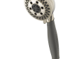 DELTA® 59445-SS-PK Hand Shower, 5 Shower Head, 2 gpm Flow Rate, 60 in L Hose, 1/2 in Connection, Stainless Steel, Import