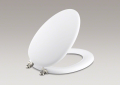 Kohler 4701-SN-0 Toilet Seat, Vibrant(R) Polished Nickel Hinges