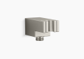 Kohler K-26310-BN Statement(R) Wall-Mount Handshower Holder with Supply Elbow and Check Valve - Vibrant Brushed Nickel
