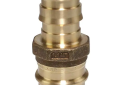 Uponor LFP4511313 1-1/4" PEX x 1-1/4" Copper ProPEX LF Brass Copper Press Adapter