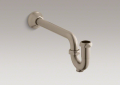 Kohler® 9018-BV Adjustable P-Trap With Long Tubing Outlet, 1-1/4 in Nominal, Brass, Slip Joint Connection