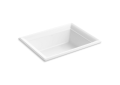 Kohler(R) K-21781-0 Artifacts(TM) 21" Rectangular Drop-in Bathroom Sink - White