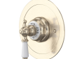 Perrin & Rowe U.5565L-STN/TO Thermostatic Trim Plate Era, Nickel