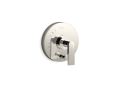Kohler(R) K-T73117-4-SN Composed(R) Rite-Temp(R) Valve Trim with Push-Button Diverter and Lever Handle - Vibrant Polished Nickel