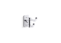 Kohler(R) K-35927-CP Castia(TM) by Studio McGee Double Robe Hook - Polished Chrome