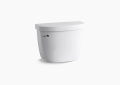 Kohler® 4418-0 Cimarron® Toilet Tank, 1.6 gpf, 3 in Left Hand Lever Flush, White