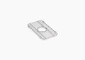 Kohler K-5139-ST Iron/Tones(R) Stainless Steel Small Sink Rack, 8-1/4" x 14-3/8" - Stainless Steel