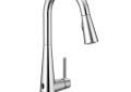 Moen® 7864EWC 7864EW Sleek™ MotionSense wave™ Pull-Down Kitchen Faucet, 1.5 gpm Flow Rate, Chrome, 1 Handles, 1 Faucet Holes, Function: Touchless, Domestic