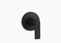 Kohler K-T73135-4-BL Composed(R) MasterShower(R) Volume Control Valve Trim with Lever Handle - Matte Black