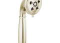 Brizo® RP81079PN Rook™ Hand Held Shower, 3 in Dia 3-Function Shower Head, 2 gpm Flow Rate, 60 to 82 in L Hose, 1/2-14 NPSM Connection, Polished Nickel, Import