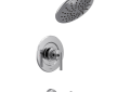 Moen® T3003EP Tub and Shower Trim, 1.75 gpm Shower, Polished Chrome