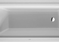 Duravit Architec Bathtub with Panel Height 19 1/4" Model-No. 700355