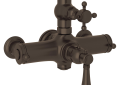 Rohl® A4917XMTCB Traditional Thermostatic Shower, Tuscan Brass