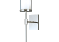 Norwell 8970-CH-CL Kimberly 1 Light 5 inch Chrome Wall Sconce Wall Light - Chrome