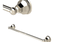 ROHL A688624PN Palladian Wall Mount 24" Single Towel Bar - Polished Nickel