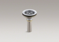 Kohler® 8801-CP Duostrainer® Manual Sink Strainer With Tailpiece, Solid Brass, Polished Chrome
