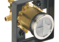 DELTA® R10000-PX Universal Tub and Shower Rough-In Valve Body, 1/2 in PEX Crimp Inlet x 1/2 in PEX Crimp Outlet, Forged Brass Body
