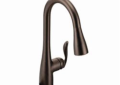 Moen® 7594ORB Arbor® Kitchen Faucet, 1.5 gpm Flow Rate, Oil Rubbed Bronze, 1 Handles, 1/3 Faucet Holes, Function: Traditional, Domestic