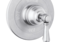Rohl A1400XM-PC Pressure Balance Trim with Cross Handle & without Diverter - Polished Chrome