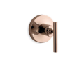 Kohler® T14491-4-RGD Transfer Valve Trim, Vibrant® Rose Gold