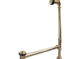 Barclay 5599PD-PN Pivoting Leg Tub Drain, Brass, Polished Nickel, Import