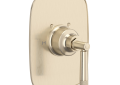 Rohl® MB2040NLMSTN Transitional Oval Thermostatic Shower, Satin Nickel