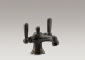Kohler 10579-4-2BZ Monoblock Lavatory Faucet, Lever Handles