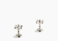 Kohler K-98068-3-SN Artifacts(R) Bathroom Sink Cross Handles - Vibrant Polished Nickel