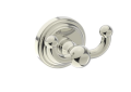 Kartners 322132-68 Florence Double Robe Hook - Polished Nickel