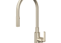 ROHL A3430LMSTN-2 Lombardia Pulldown Kitchen Faucet - Satin Nickel