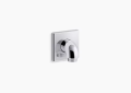 Kohler K-22175-CP Loure(R) Wall-Mount Supply Elbow with Check Valve - Polished Chrome