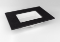 Robern TF31UCO90-8 Vanity Tops - Lava Black Stone w/Sink