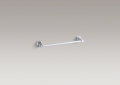 Kohler® 16250-CP Margaux® Towel Bar, 18 in L Bar, 2-1/8 in OAH x 3-1/2 in OAD, Metal