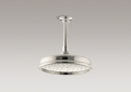 Kohler® 13692-SN Traditional Raincan Shower Head, 2.5 gpm Flow Rate, Ceiling Mount