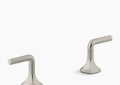 Kohler K-27010-4-BN Occasion(TM) Lever Bathroom Sink Faucet Handles - Vibrant Brushed Nickel