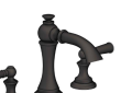Newport Brass 2450-56 Widespread Lavatory Faucet - Flat Black