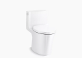 Kohler K-1381-0 Veil(TM) One-Piece Elongated Dual-Flush Toilet with Skirted Trapway - White