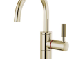 Brizo® 61343LF-H-PN Litze® Instant Hot Faucet, 1 gpm at 60 psi Flow Rate, Polished Nickel, 1 Handle, Import