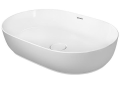 DURAVIT 0379600000 37960 Luv Circular Washbasin, 23-5/8 in L x 15-3/4 in W, 1 Basins, Import