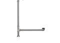 Barclay 5599PD-CP Pivoting Leg Tub Drain