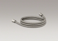 Kohler® 45982-BN K-45982 Ribbon Hand Shower Hose, Swivel End Style, 60 in L, Metal