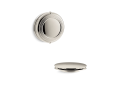 Kohler® T37393-SN K-T37393 Traditional Rotary Turn Bath Drain Trim, For Use With PureFlo™ Rough Drain, Metal