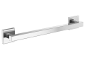 Brizo® 69480-PC Euro Square Decorative Grab Bar, 18 in L, Polished Chrome, Metal, Import