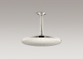 Kohler® 13689-SN Contemporary Raincan Shower Head, 2.5 gpm Flow Rate, Ceiling Mount