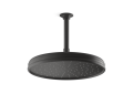 Kohler(R) K-13694-BL Traditional 12" Single-Function Rainhead, 2.5 GPM - Matte Black