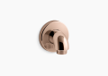 Kohler K-22172-RGD Purist(R) Stillness(R) Wall-Mount Supply Elbow with Check Valve - Vibrant Rose Gold