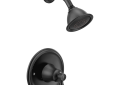 Moen® T2182BL Shower Trim Only, 2.5 gpm Shower, Matte Black