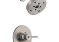 DELTA® T14259-SS Monitor® 14 Shower Trim, 1.75 gpm Shower, Stainless Steel