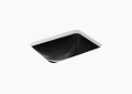Kohler K-20000-7 Caxton(TM) Rectangle Undermount Bathroom Sink - Black Black(TM)